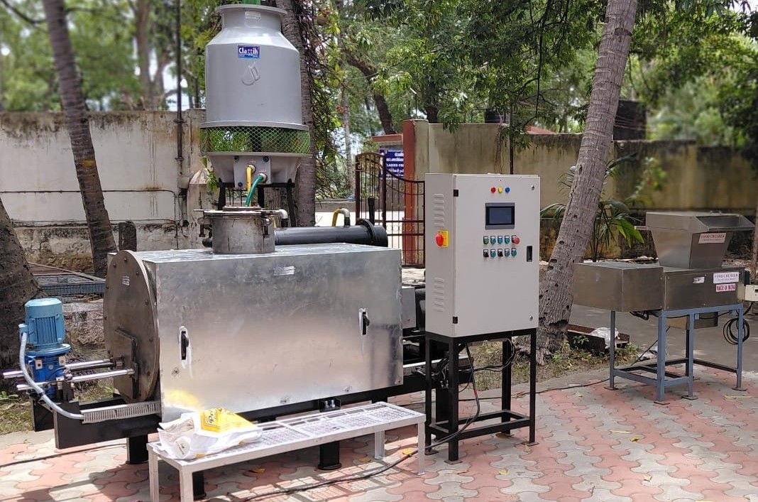 Biodigester installed unit